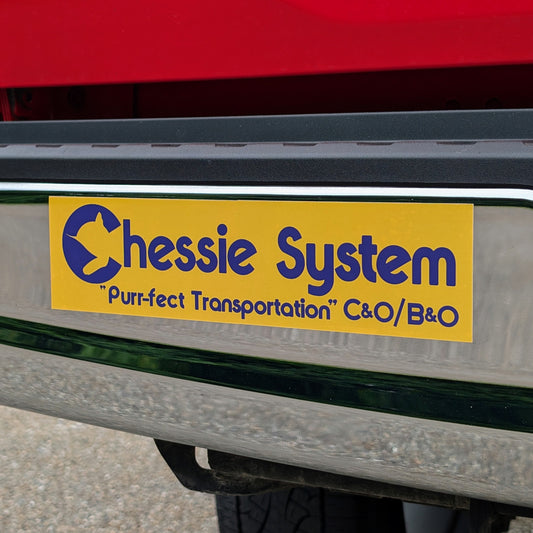 Chessie System Reproduction Bumper Sticker