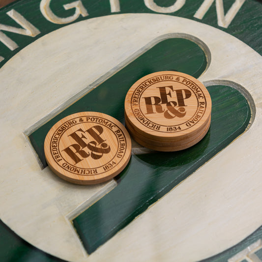 Richmond, Fredericksburg, and Potomac Coaster Set