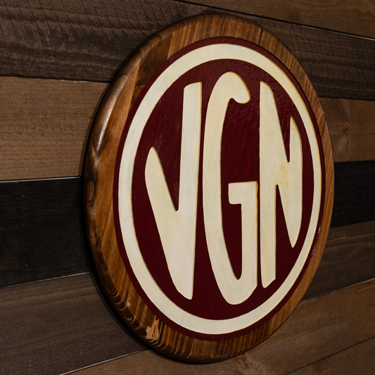 Virginian Wood Sign