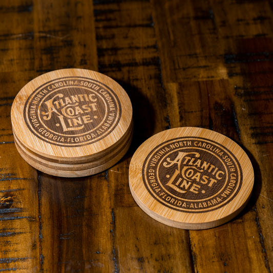 Atlantic Coast Line Coaster Set