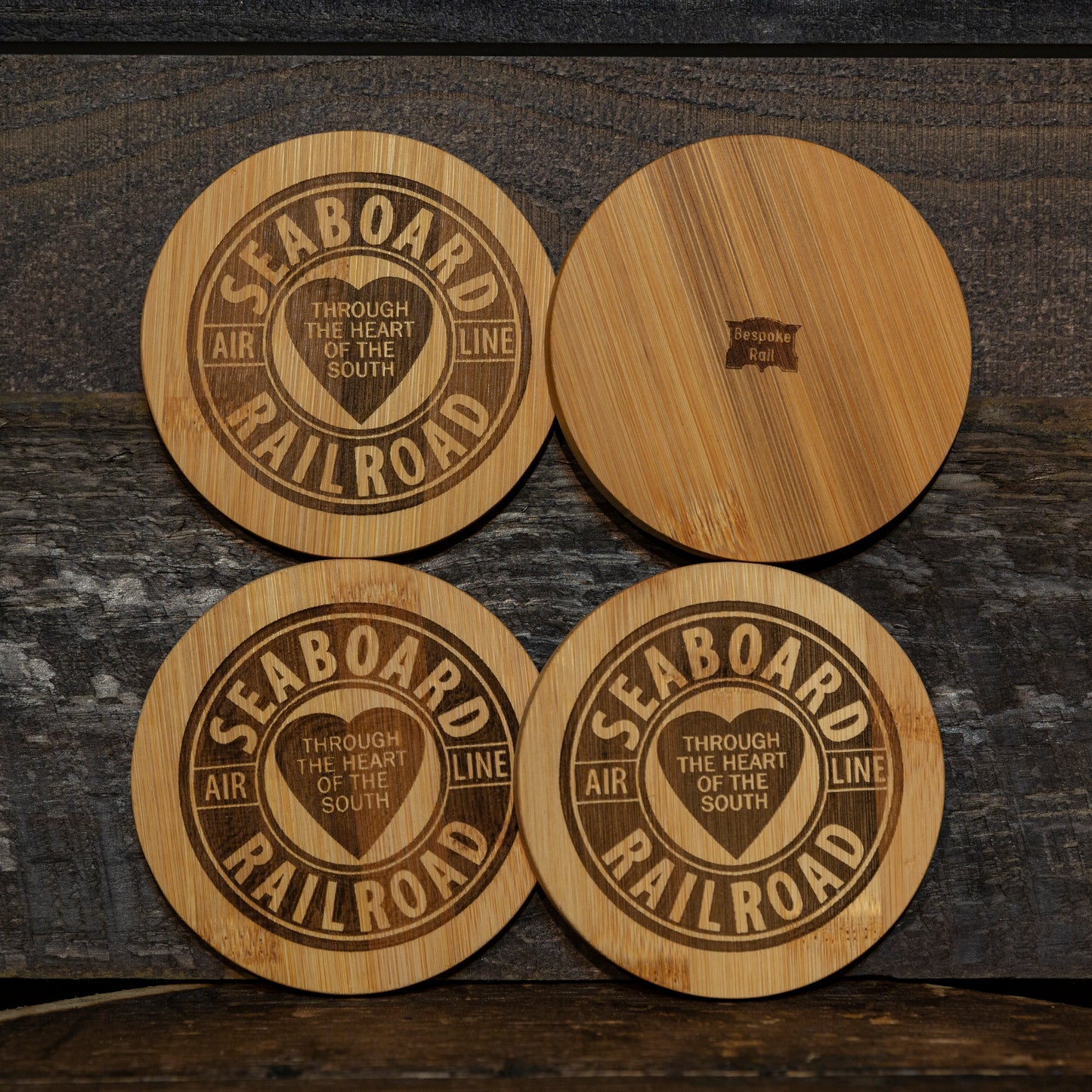 Seaboard Air Line Coaster Set