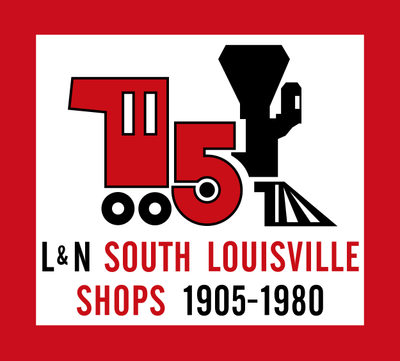 L&N South Louisville Shops Reproduction Sticker