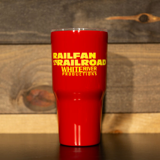 Railfan & Railroad 50th Anniversary Tumbler