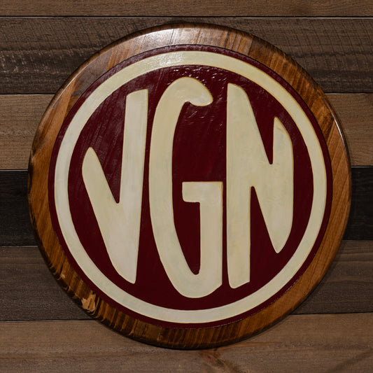 Virginian Wood Sign