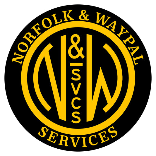 N&W "Norfolk & Waypal" Parody Sticker